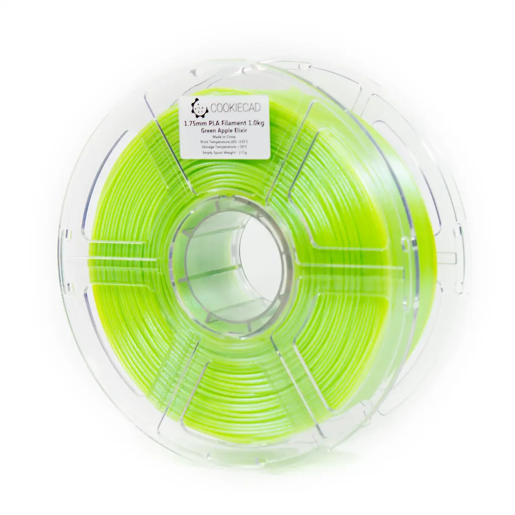 CookieCad PLA Green Apple Elixir- 1KG 1.75MM