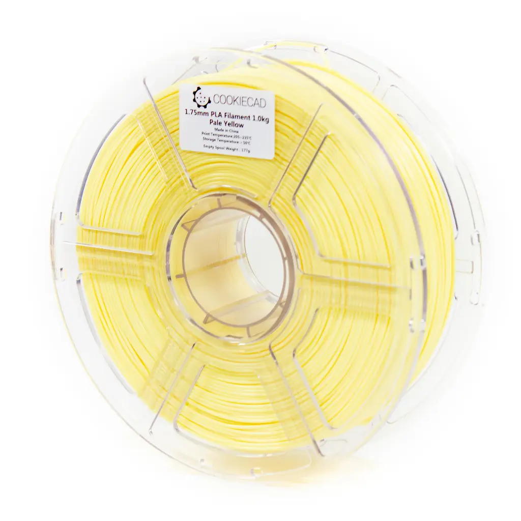 CookieCad PLA Pale Yellow- 1KG 1.75MM