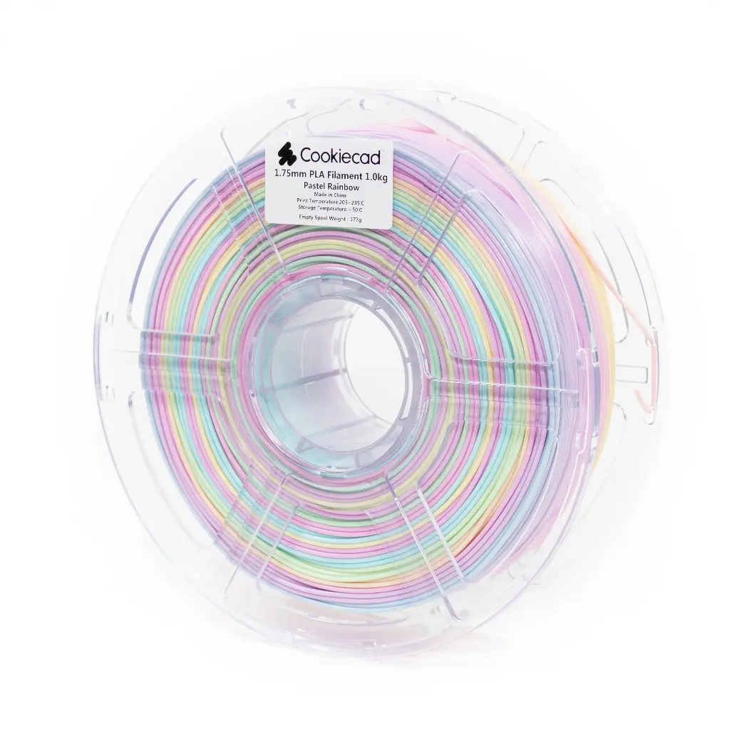 CookieCad PLA Pastel Rainbow- 1KG 1.75MM