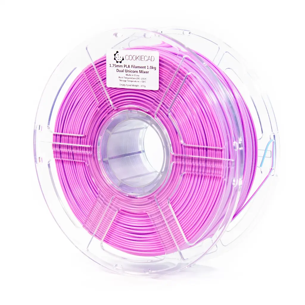 CookieCad PLA Silk Dual Unicorn- 1KG 1.75MM