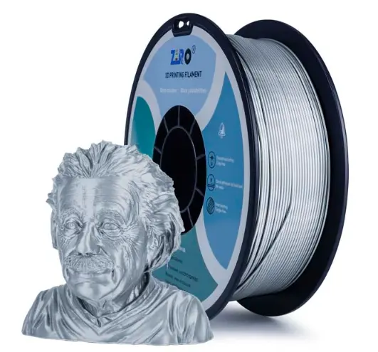 Ziro Metallic PLA Silver - 1KG 1.75MM