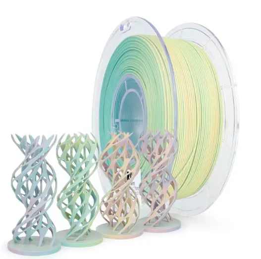 Ziro Triple Color Matte PLA Colorful Mist - 1KG 1.75MM