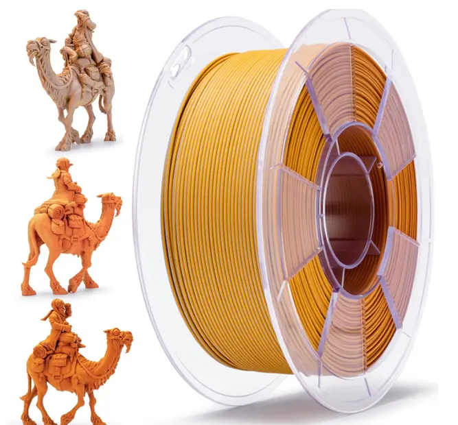 Ziro Triple Color Matte PLA Desert - 1KG 1.75MM