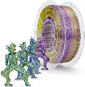 Ziro Triple Color Silky PLA Green, Blue, Purple - 1KG 1.75MM