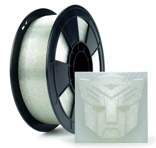 Ziro Twinkling PLA Transparent- 1KG 1.75MM