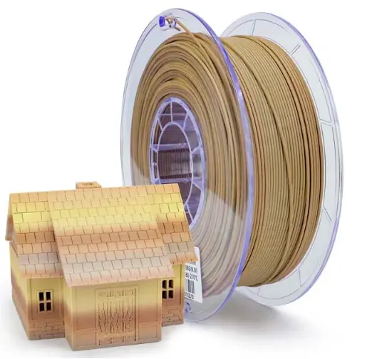 Ziro Gradient Matte PLA Wood Grain - 1KG 1.75MM