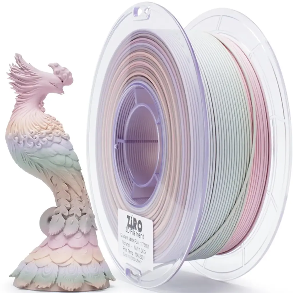 Ziro Gradient Matte PLA Morandi - 1KG 1.75MM