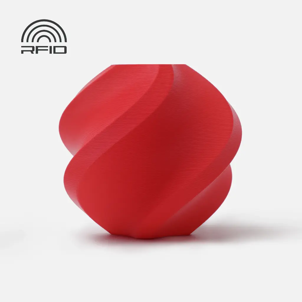 Bambu Matte PLA Scarlet Red- 1KG 1.75MM
