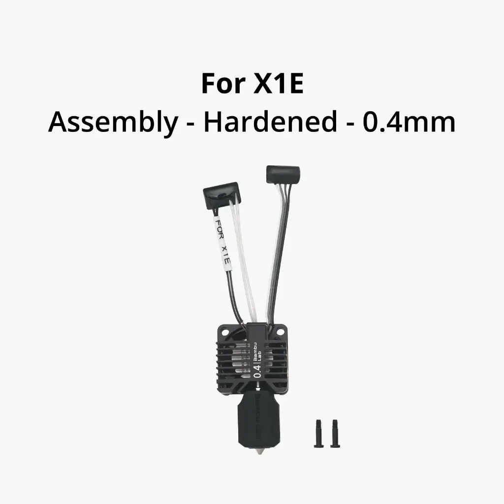 [FAH013] Bambu Complete Hotend 0.4MM Hardened Steel- X1E