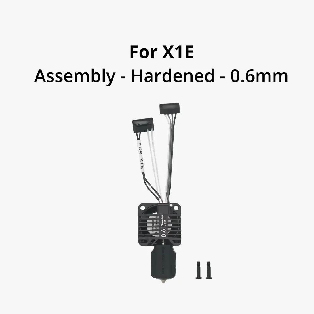 [FAH015] Bambu Complete Hotend 0.6MM Hardened Steel- X1E