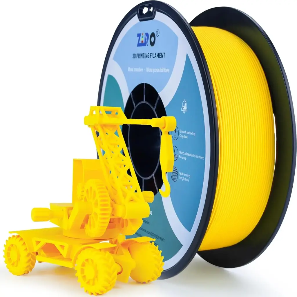 Ziro Matte PLA Yellow - 1KG 1.75MM