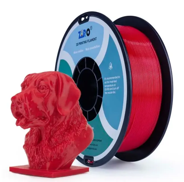 Ziro PETG Red- 1KG 1.75MM