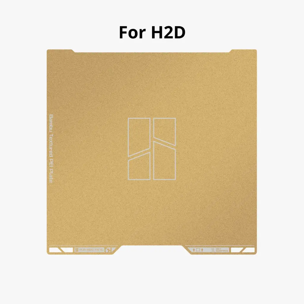 [FAP025] Bambu Textured PEI Plate (H2D) 