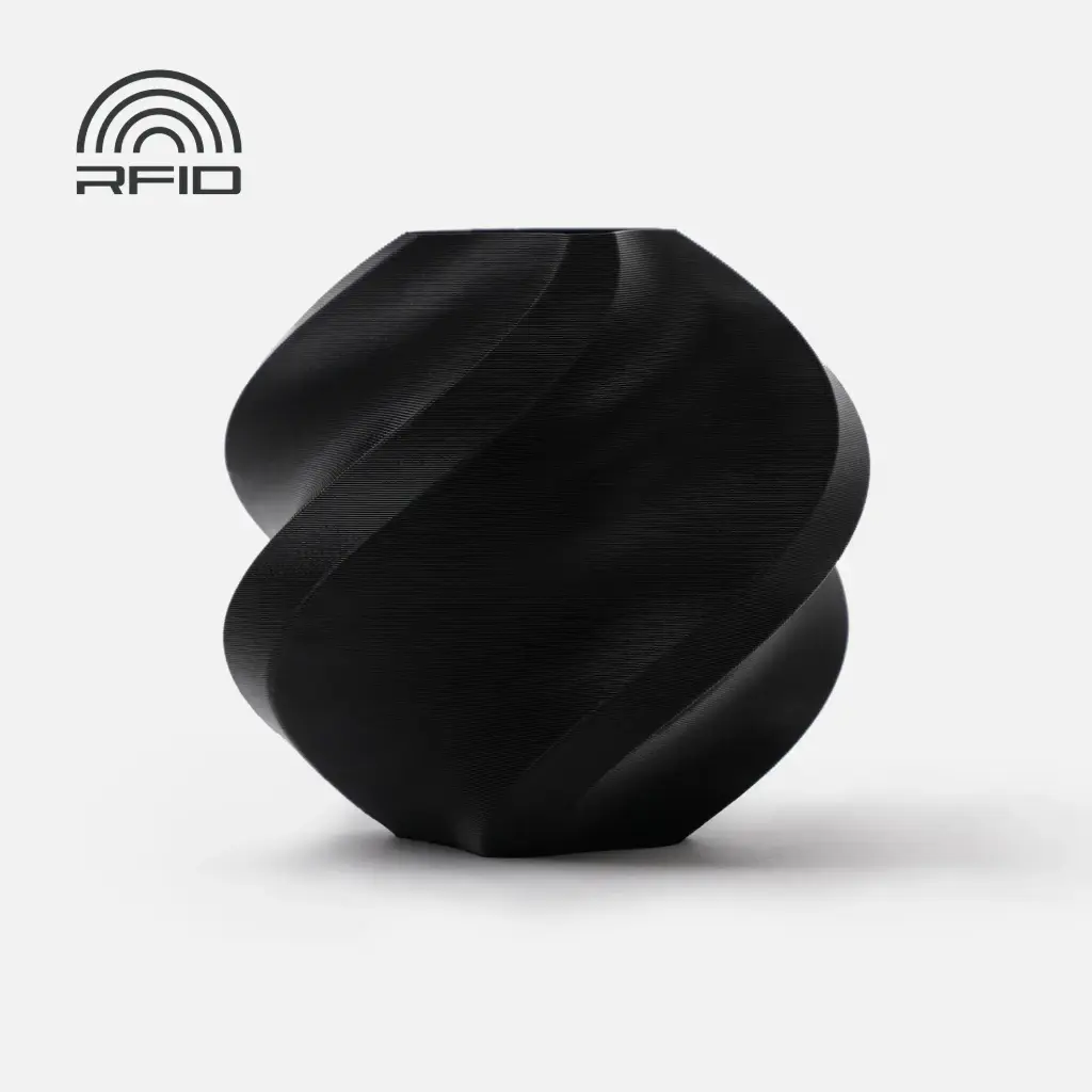 Bambu Basic PLA Black REFILL- 1KG 1.75MM 