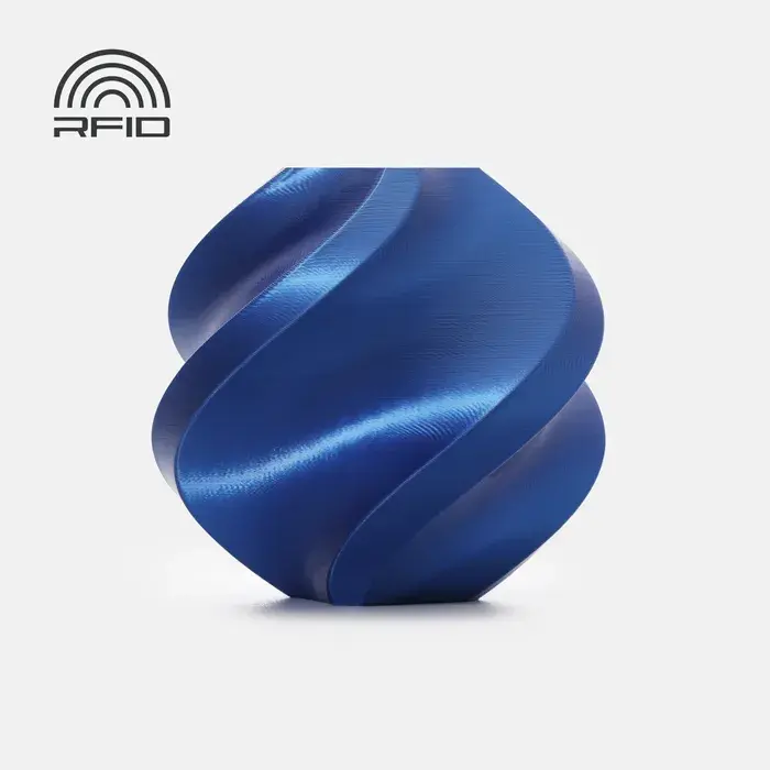 Bambu Silk PLA Blue- 1KG 1.75MM