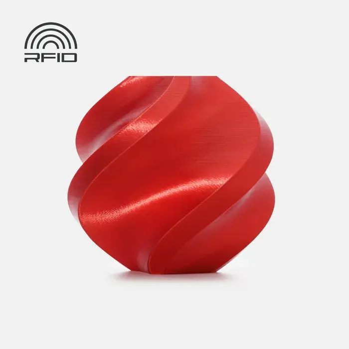 Bambu Silk PLA Candy Red- 1KG 1.75MM
