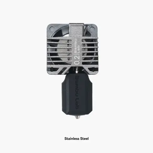 [FAH004] Bambu Complete Hotend 0.2MM Stainless Steel- X1C