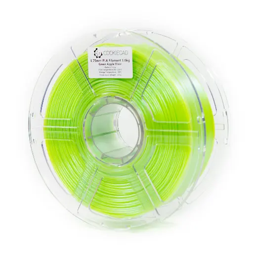 CookieCad PLA Green Apple Elixir- 1KG 1.75MM