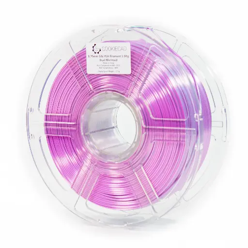 CookieCad PLA Silk Dual Mermaid- 1KG 1.75MM 
