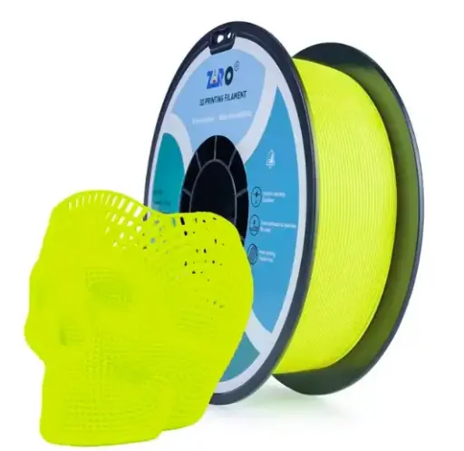 Ziro Fluorescent PLA Yellow - 1KG 1.75MM 