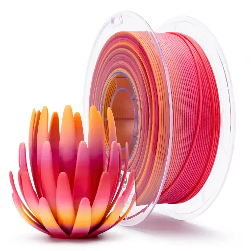 Ziro Gradient Matte PLA Peachy Sunrise - 1KG 1.75MM 