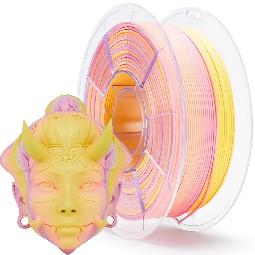 Ziro Gradient Matte PLA Sunlit Petal - 1KG 1.75MM