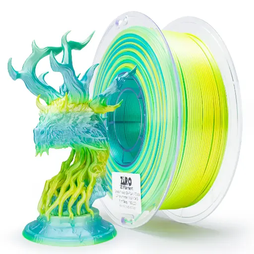 Ziro Gradient Silky PLA Lemon Shimmer - 1KG 1.75MM 