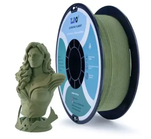 Ziro Matte PLA Military Green - 1KG 1.75MM