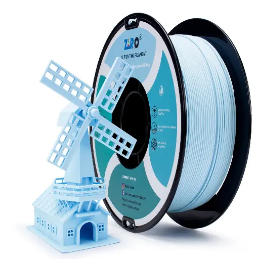 Ziro Matte PLA Pastel Blue - 1KG 1.75MM