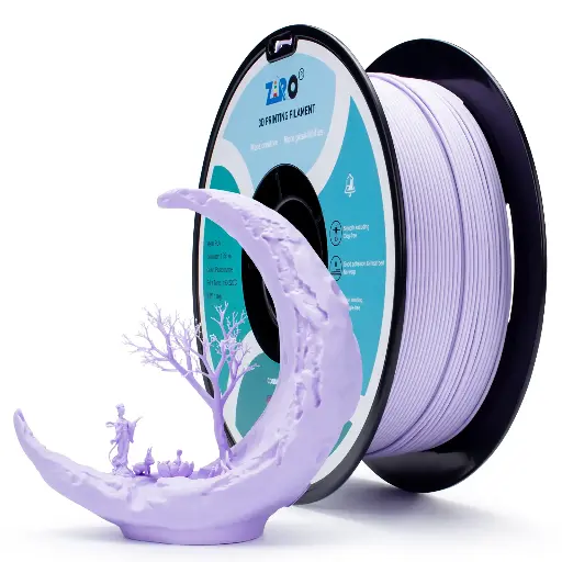 Ziro Matte PLA Pastel Purple - 1KG 1.75MM 