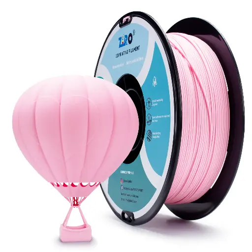 Ziro Matte PLA Pastel Pink - 1KG 1.75MM  