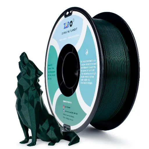 Ziro Mystical PLA Midnight Green - 1KG 1.75MM 
