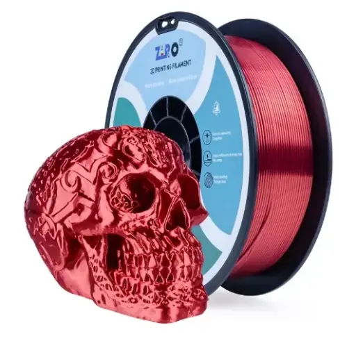 Ziro Silky PLA Red  - 1KG 1.75MM  