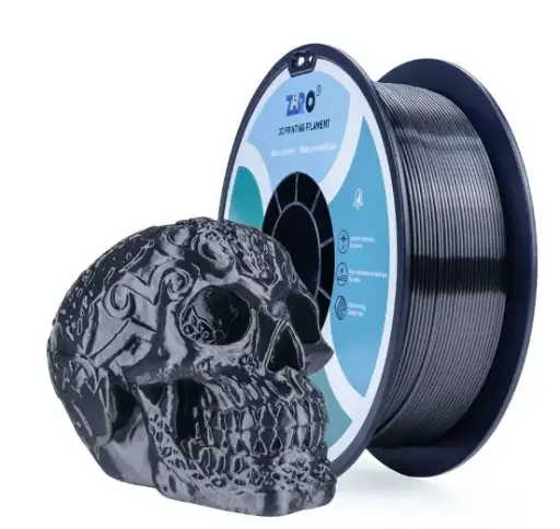 Ziro Silky PLA Silver Black  - 1KG 1.75MM   