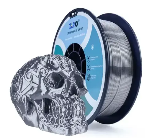 Ziro Silky PLA Silver Gray - 1KG 1.75MM