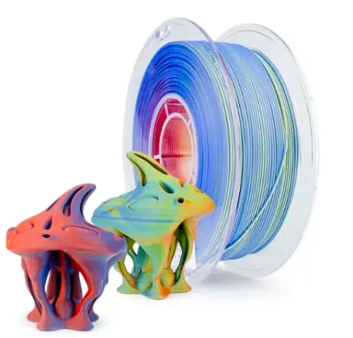 Ziro Triple Color Matte PLA Neon - 1KG 1.75MM