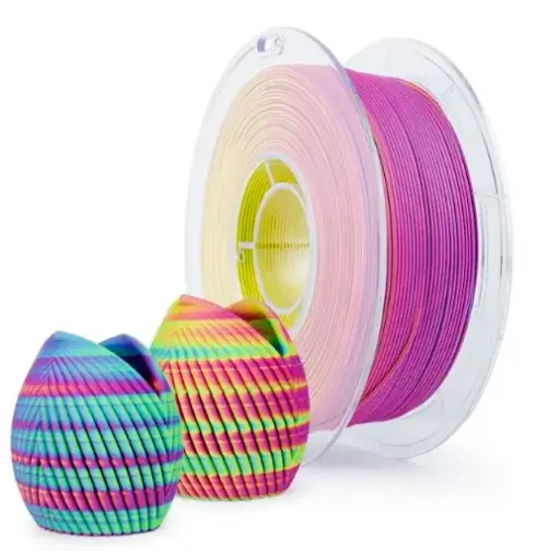 Ziro Triple Color Matte PLA Rosy Cloud - 1KG 1.75MM