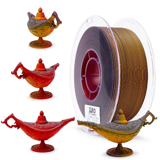Ziro Triple Color Matte PLA Volcano - 1KG 1.75MM