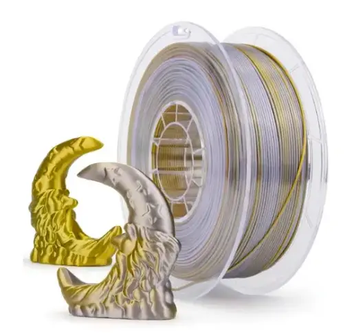 Ziro Triple Color Silky PLA Gold & Silver - 1KG 1.75MM