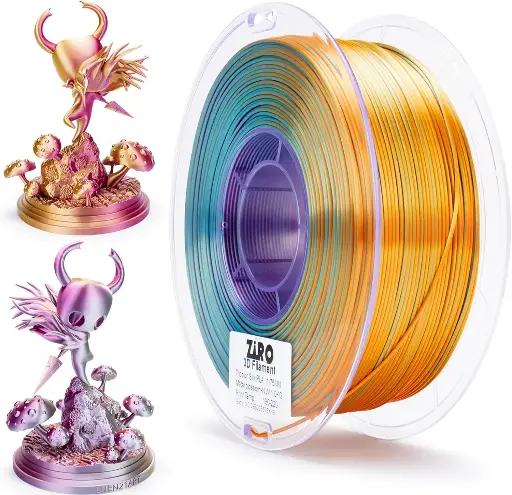 Ziro Triple Color Silky PLA Metal Blossom - 1KG 1.75MM