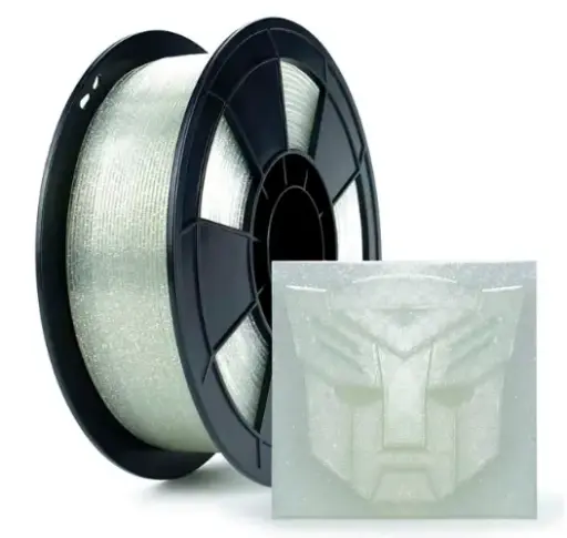 Ziro Twinkling PLA Transparent- 1KG 1.75MM