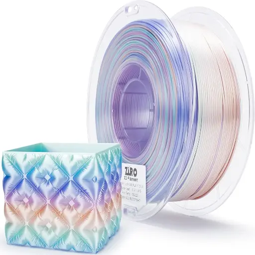 Ziro Gradient Silky PLA Pastel Pearl - 1KG 1.75MM