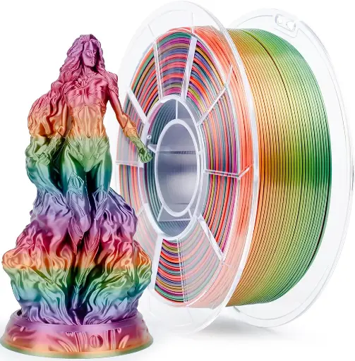 Ziro Gradient Silky PLA Rainbow - 1KG 1.75MM