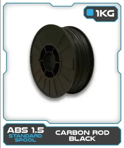 Fusion ABS Carbon Rod Black- 1KG 1.75MM