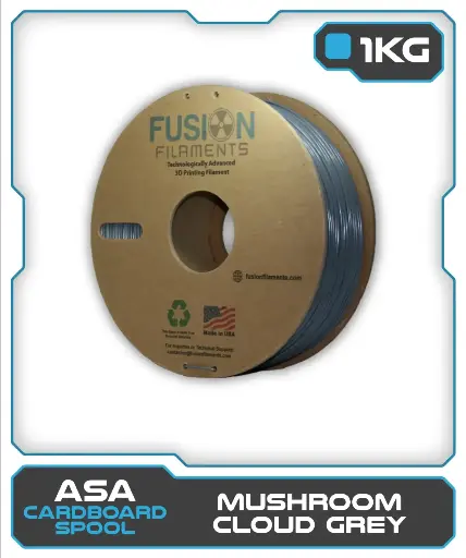 Fusion ASA Mushroom Cloud Gray- 1KG 1.75MM