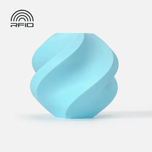 Bambu Matte PLA Ice Blue REFILL- 1KG 1.75MM