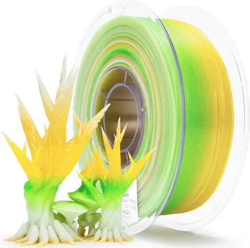Ziro Gradient Twinkling PLA Flower White Lily- 1KG 1.75MM