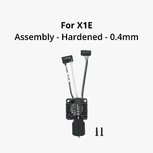 [FAH013] Bambu Complete Hotend 0.4MM Hardened Steel- X1E