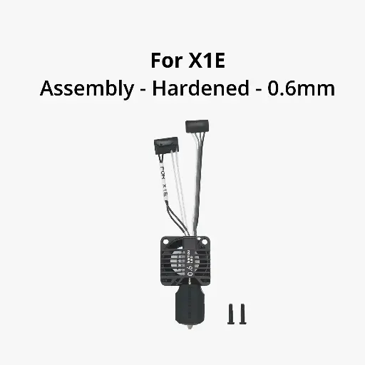 [FAH015] Bambu Complete Hotend 0.6MM Hardened Steel- X1E
