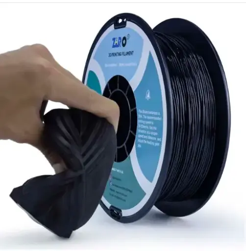 Ziro Flexible TPU Black- 1KG 1.75MM